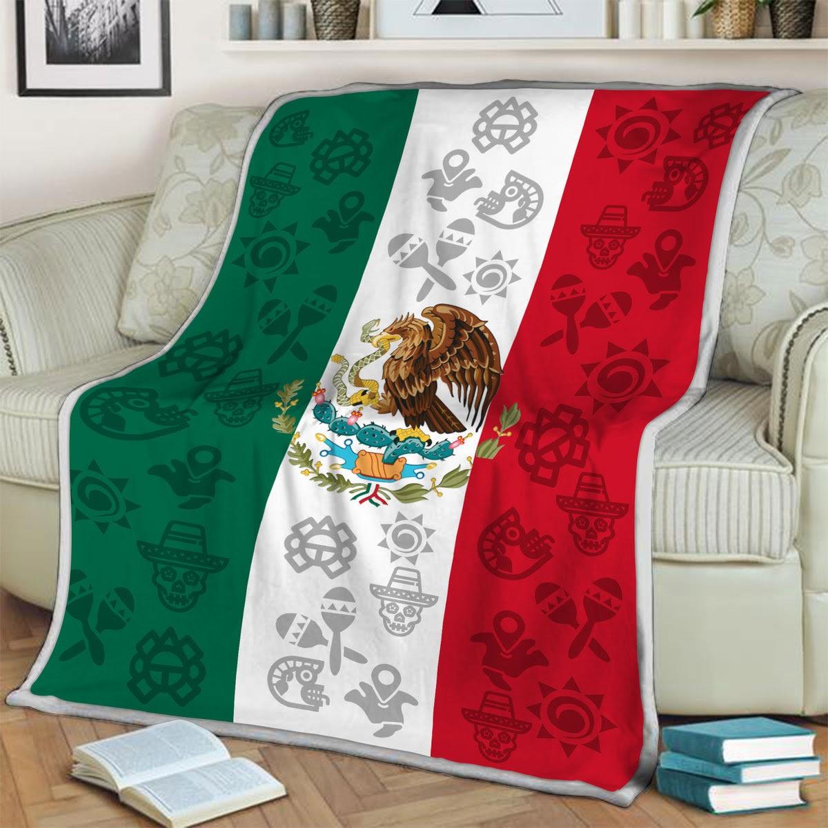 Blanket Mexico Flag - DucG