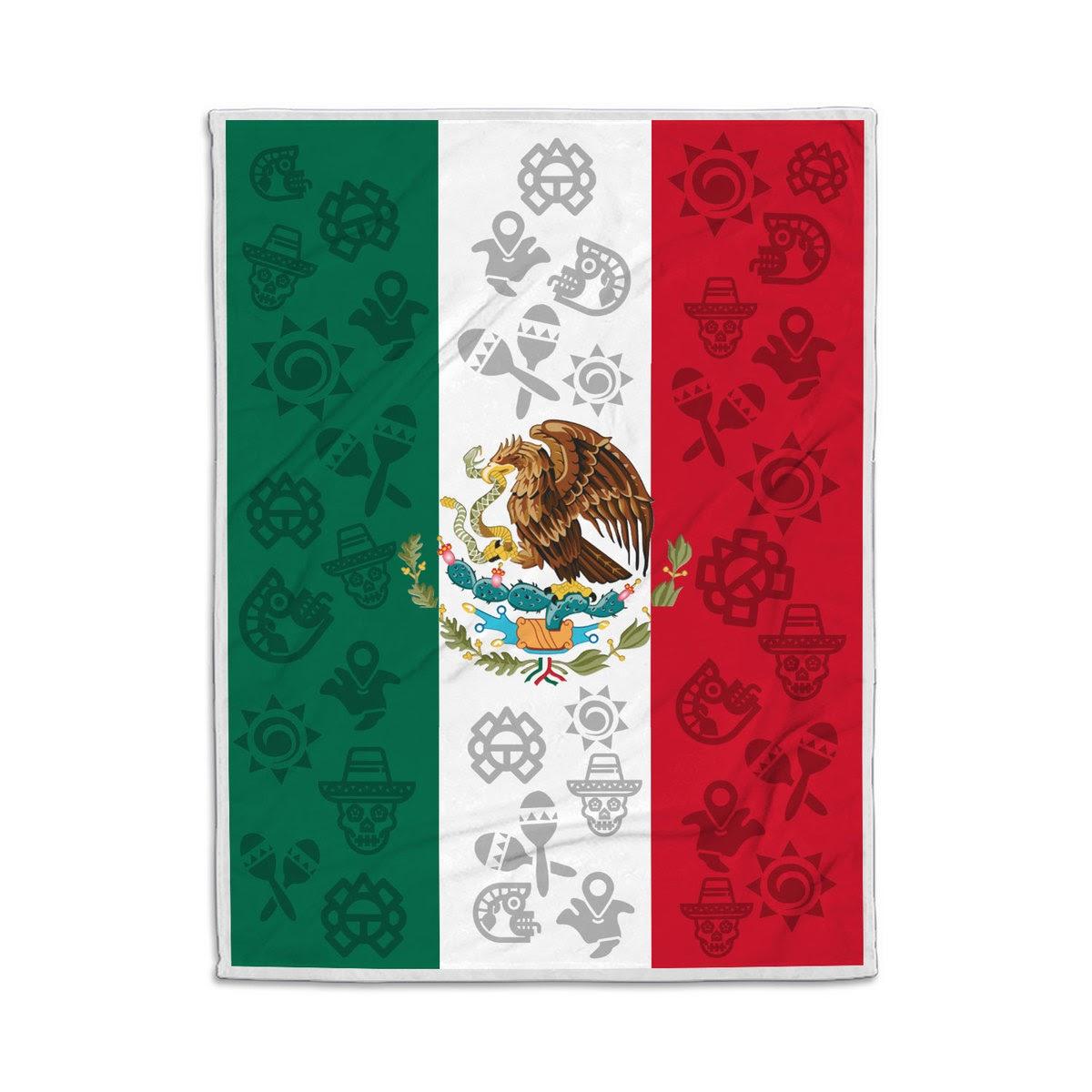 Blanket Mexico Flag - DucG