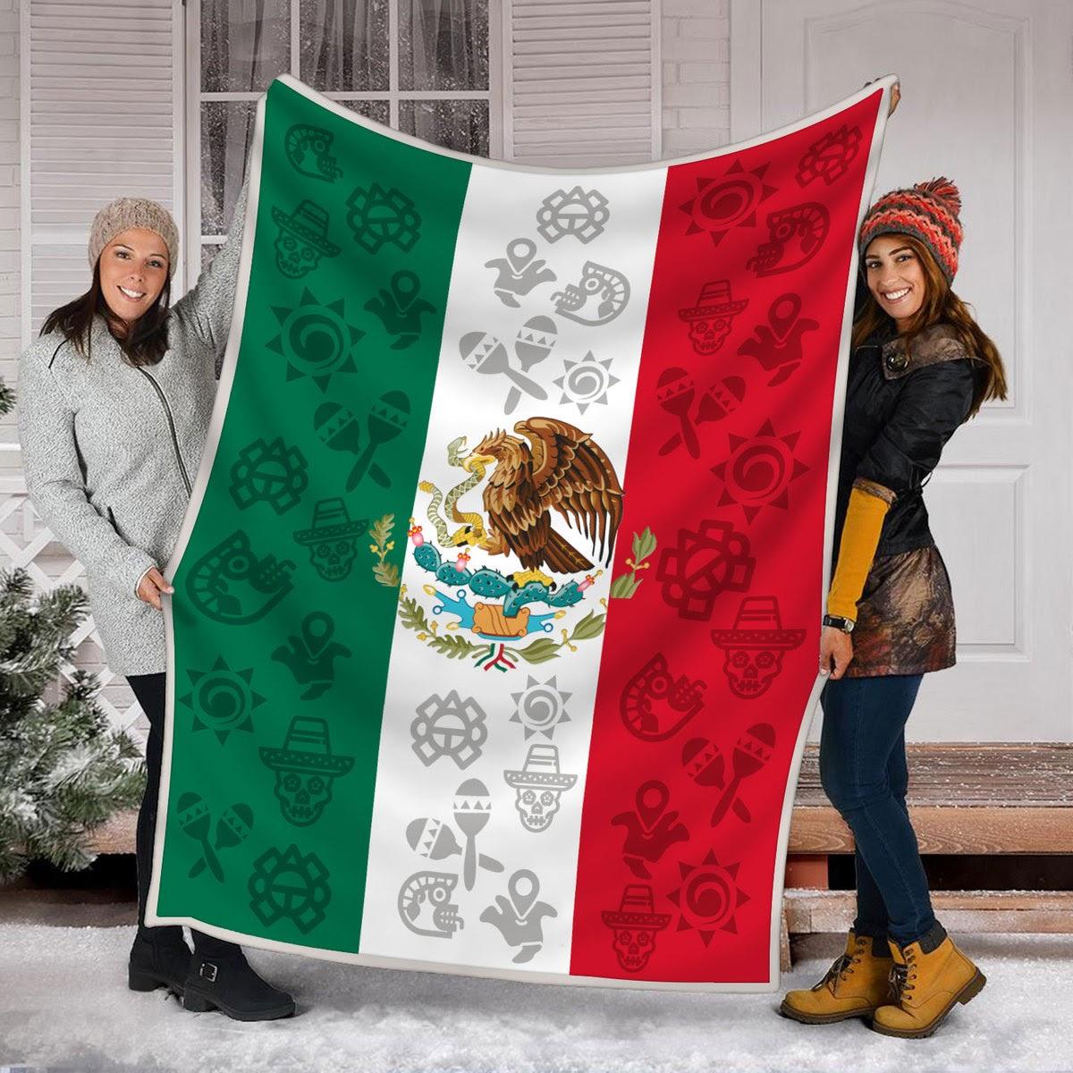 Blanket Mexico Flag - DucG