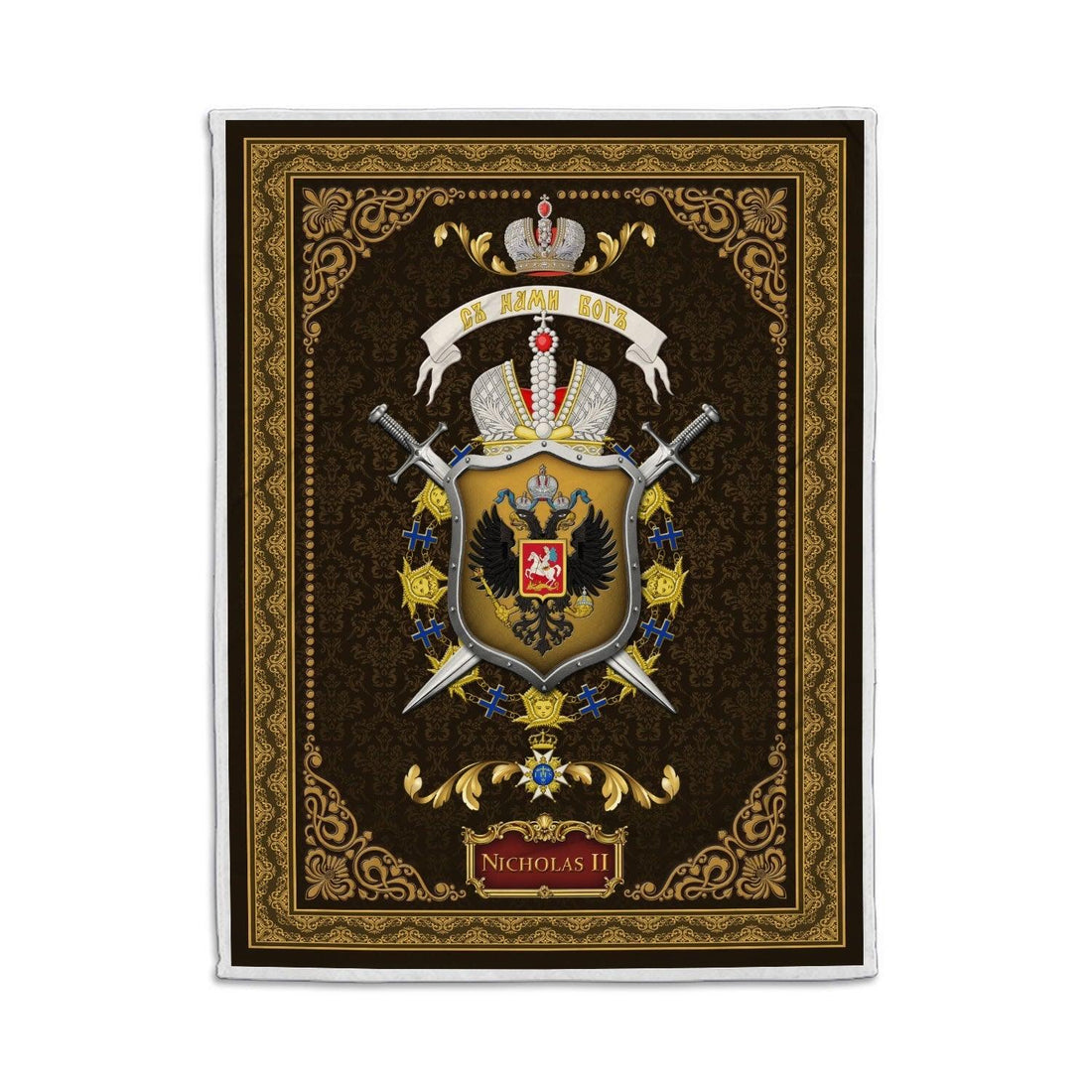 Blanket Nicholas II Of Russia - DucG