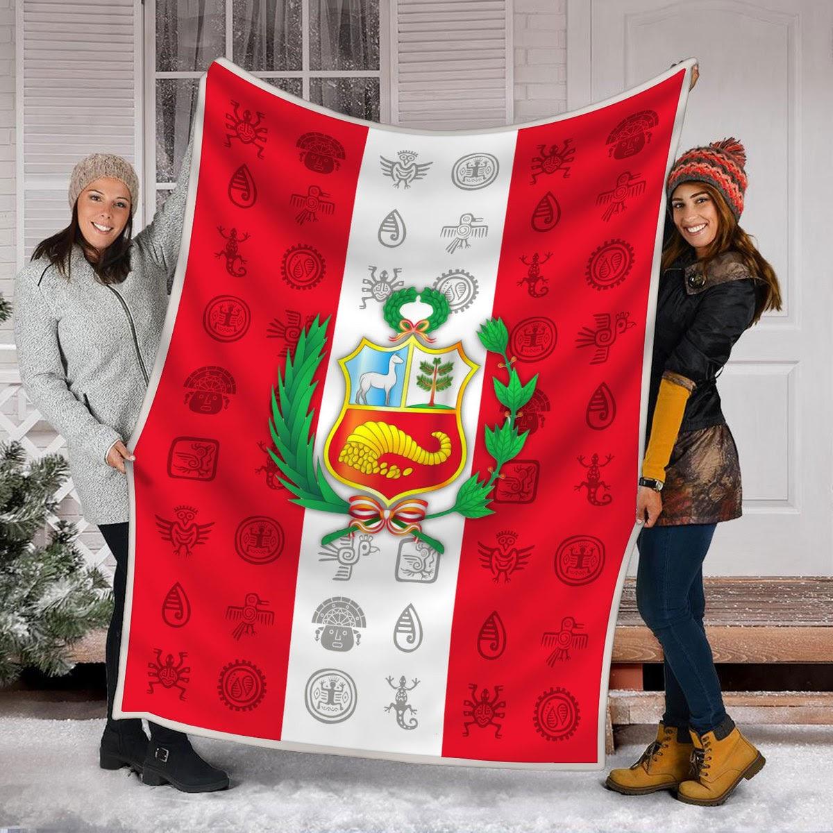 Blanket Peru Flag - DucG
