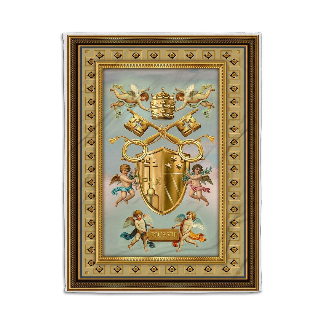 Blanket Pius VII Coat of Arm - DucG