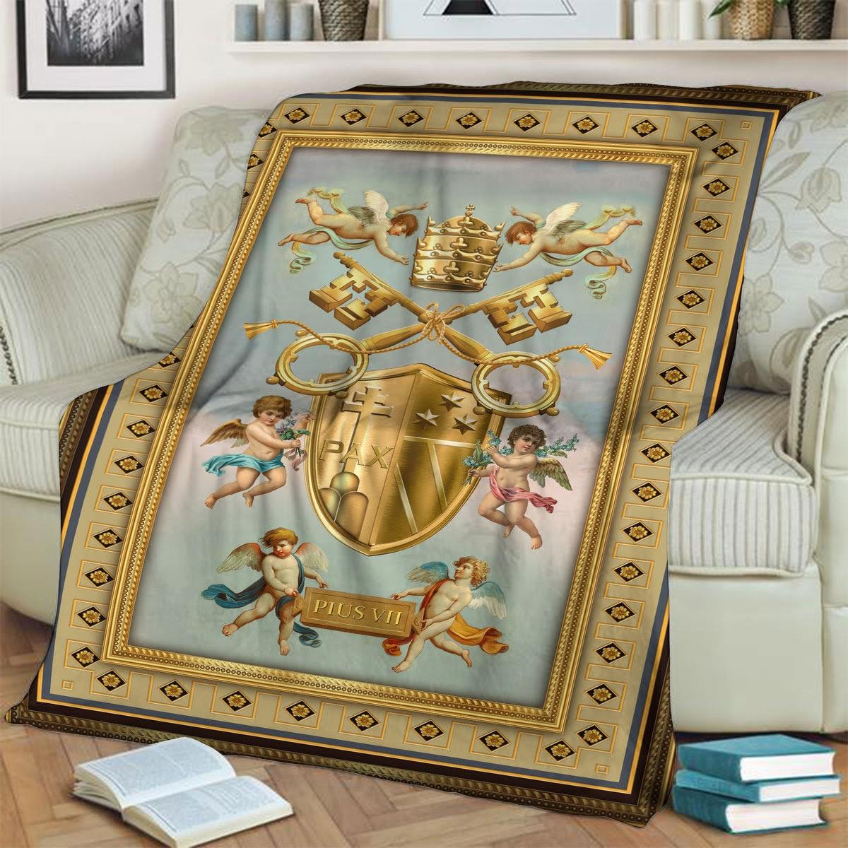 Blanket Pius VII Coat of Arm - DucG