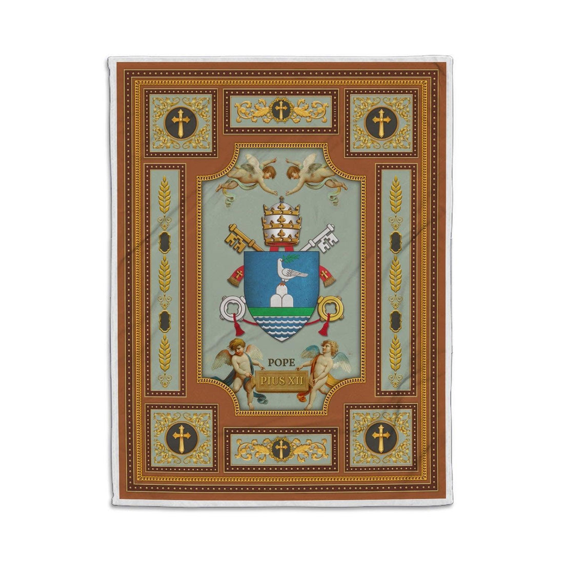 Blanket Pope Francis Coat Of Arms - DucG