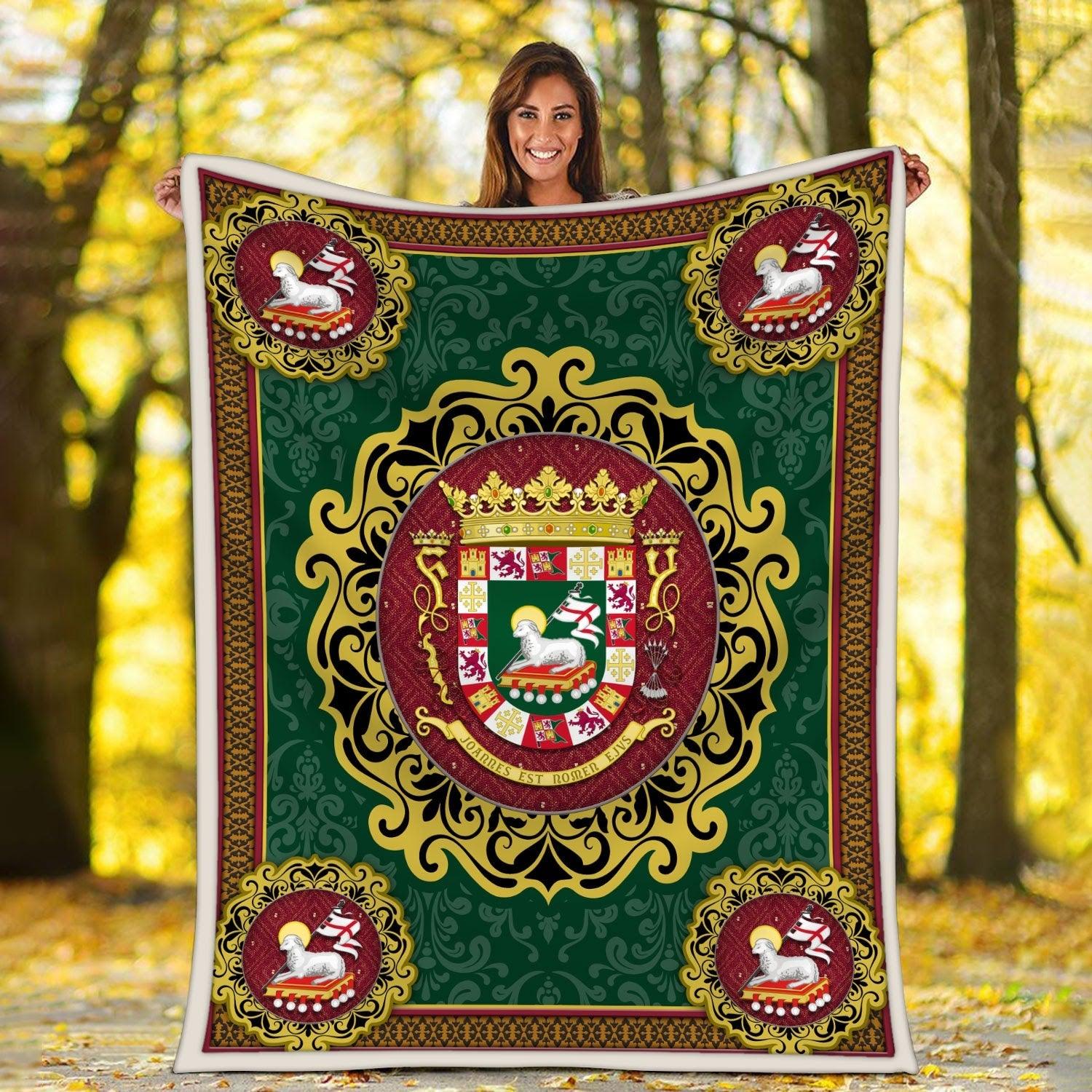 Blanket Puerto Rico Coat of Arms - DucG