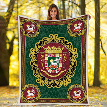 Blanket Puerto Rico Coat of Arms - DucG
