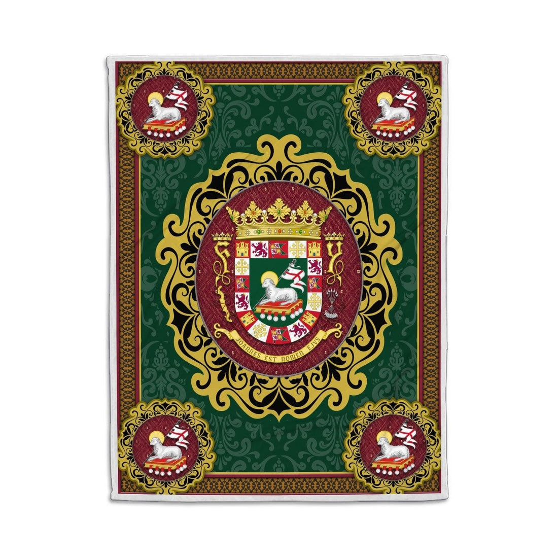 Blanket Puerto Rico Coat of Arms - DucG