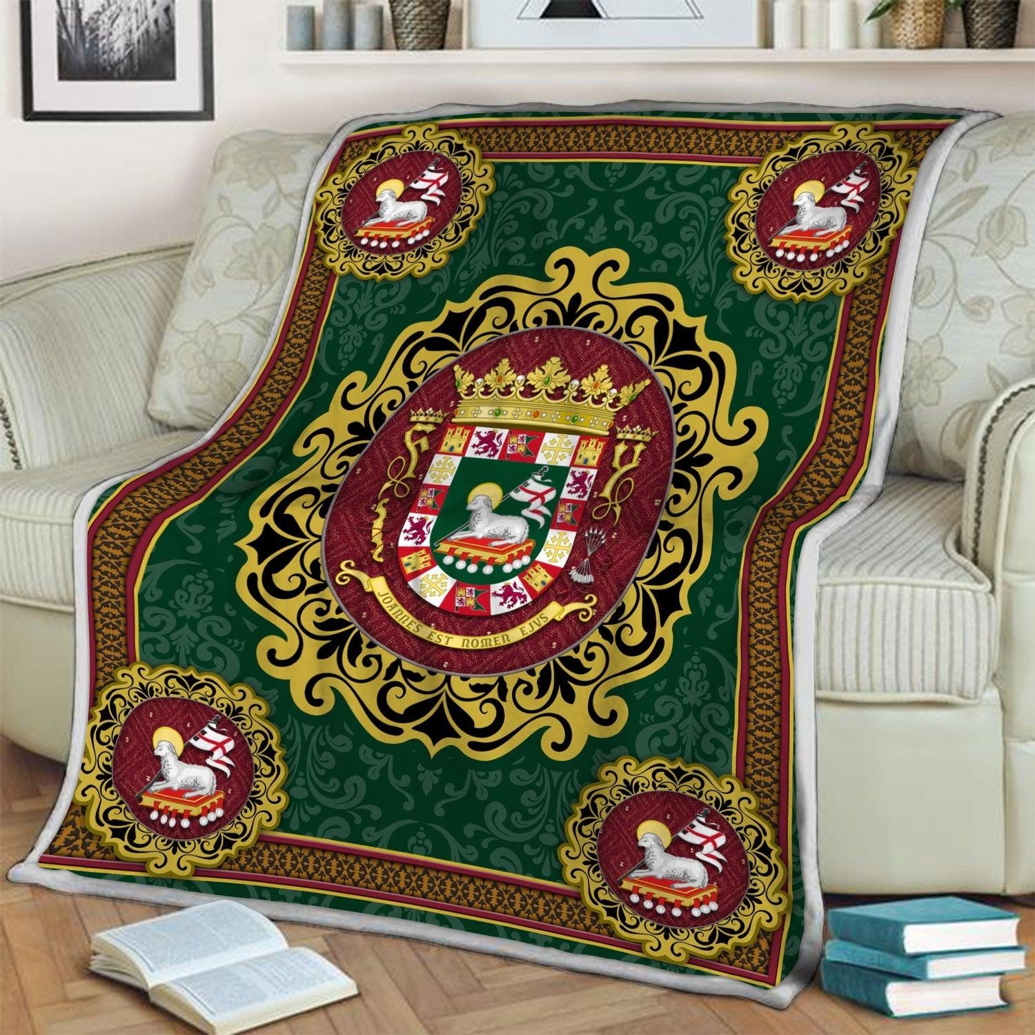 Blanket Puerto Rico Coat of Arms - DucG