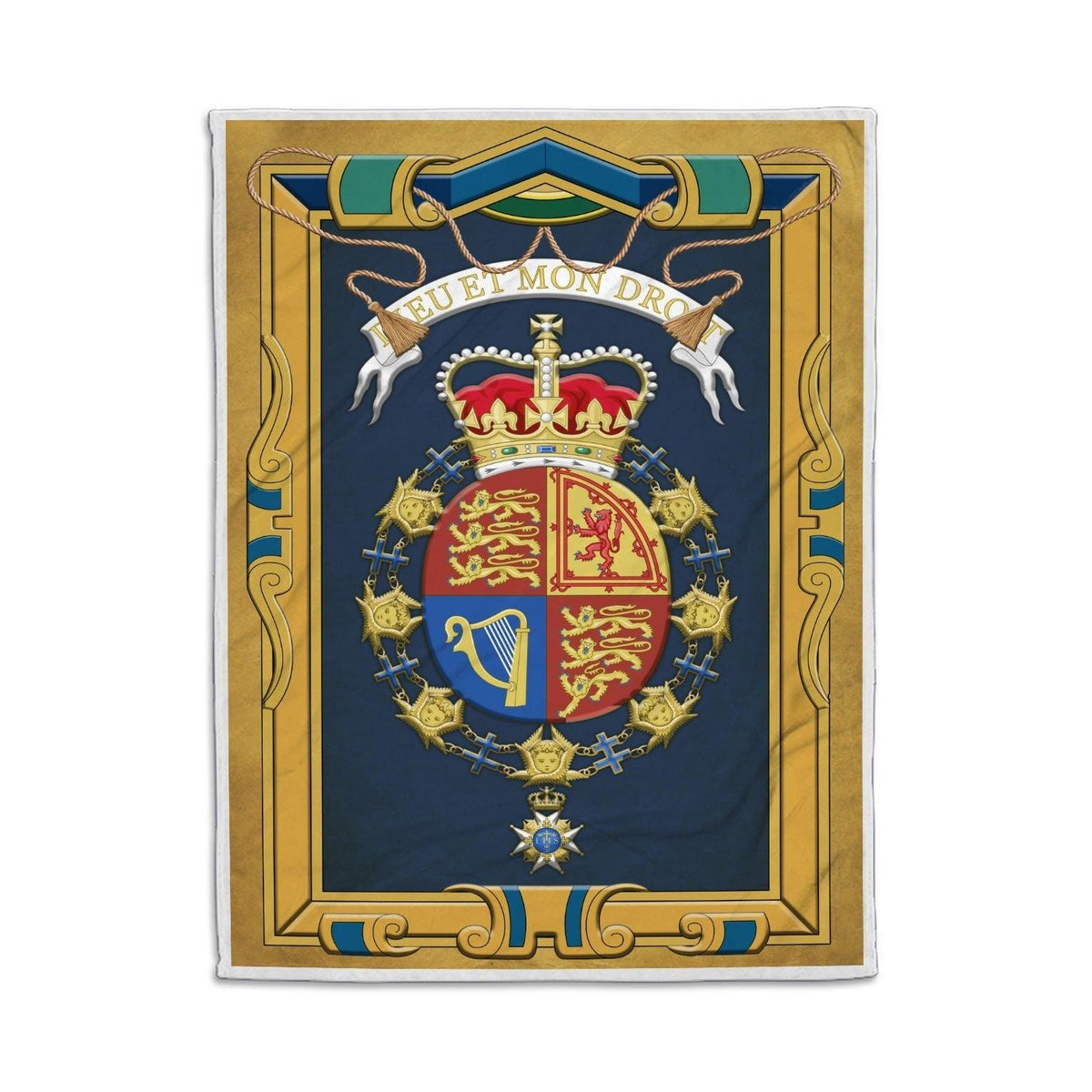 Blanket Queen Elizabeth II - DucG