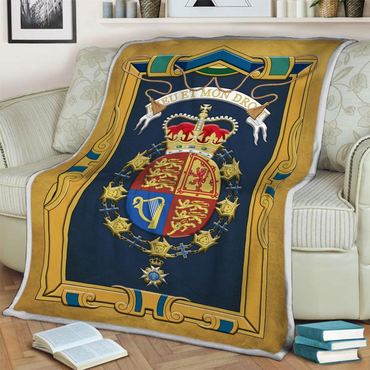 Blanket Queen Elizabeth II - DucG