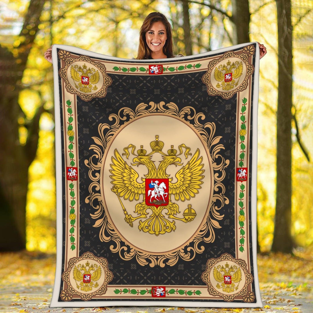 Blanket Russia Coat of Arms - DucG