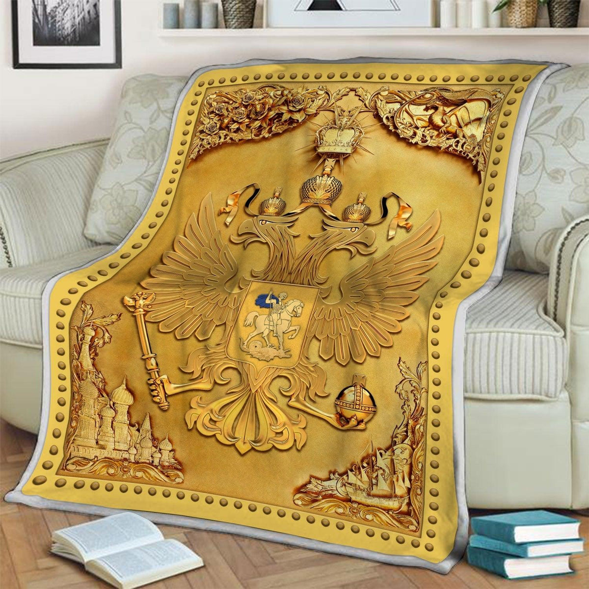 Blanket Russian Coat Of Arms - DucG