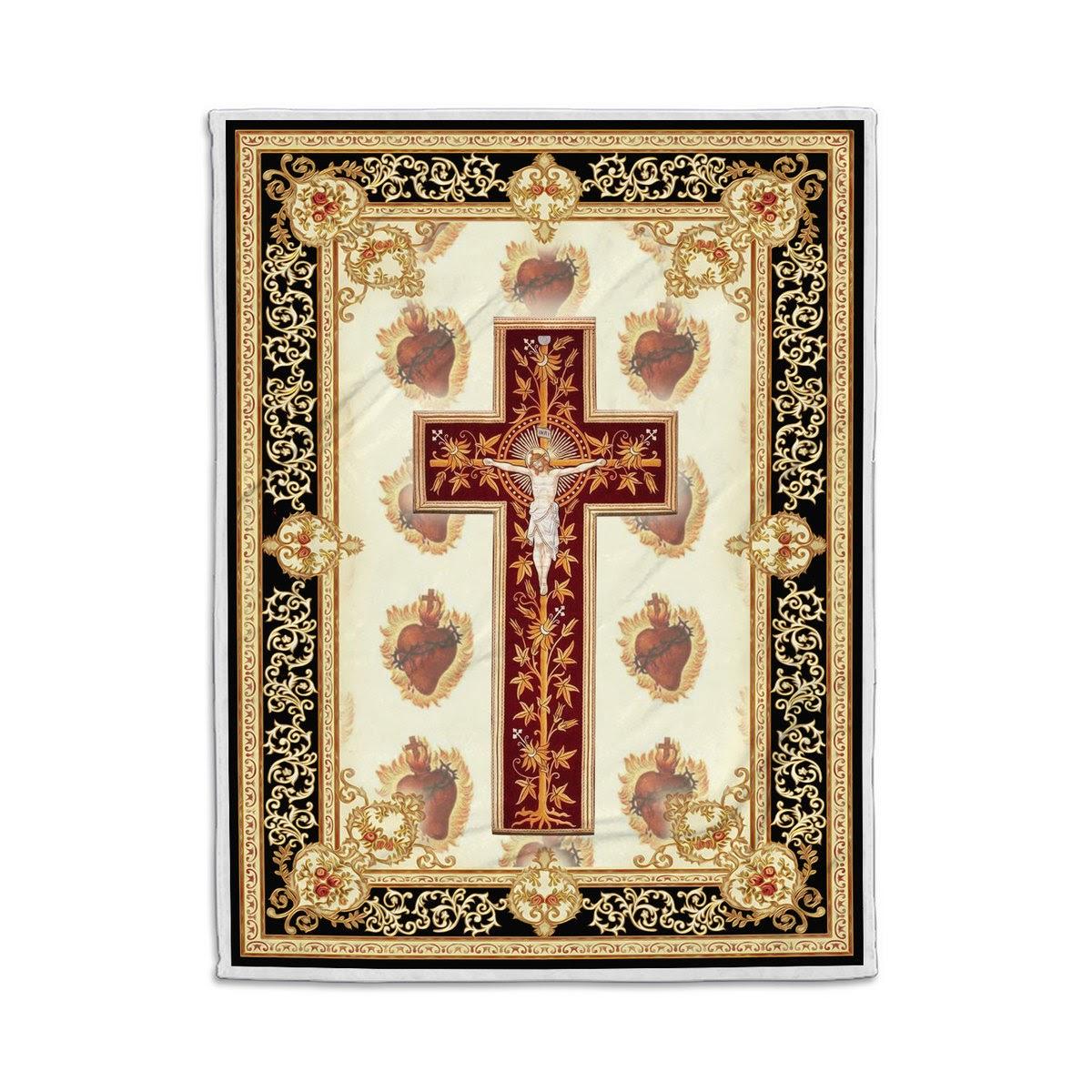 Blanket Sacred Heart Of Jesus - DucG
