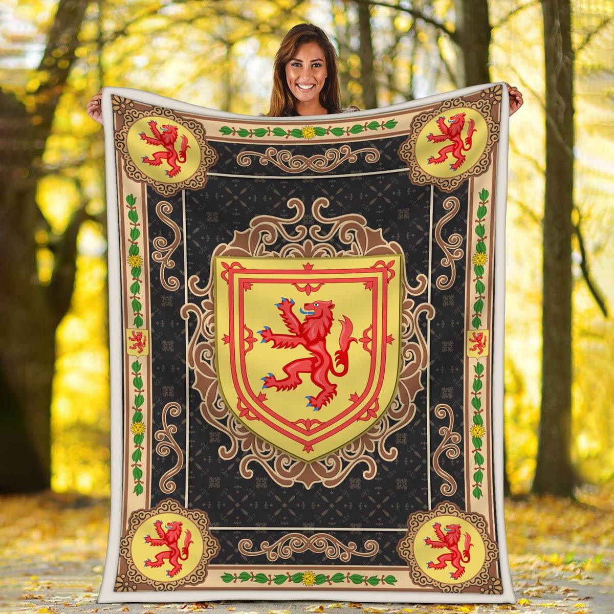 Blanket Scotland Coat Of Arms - DucG