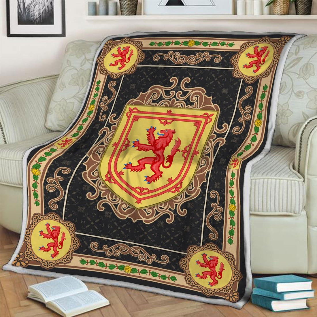 Blanket Scotland Coat Of Arms - DucG