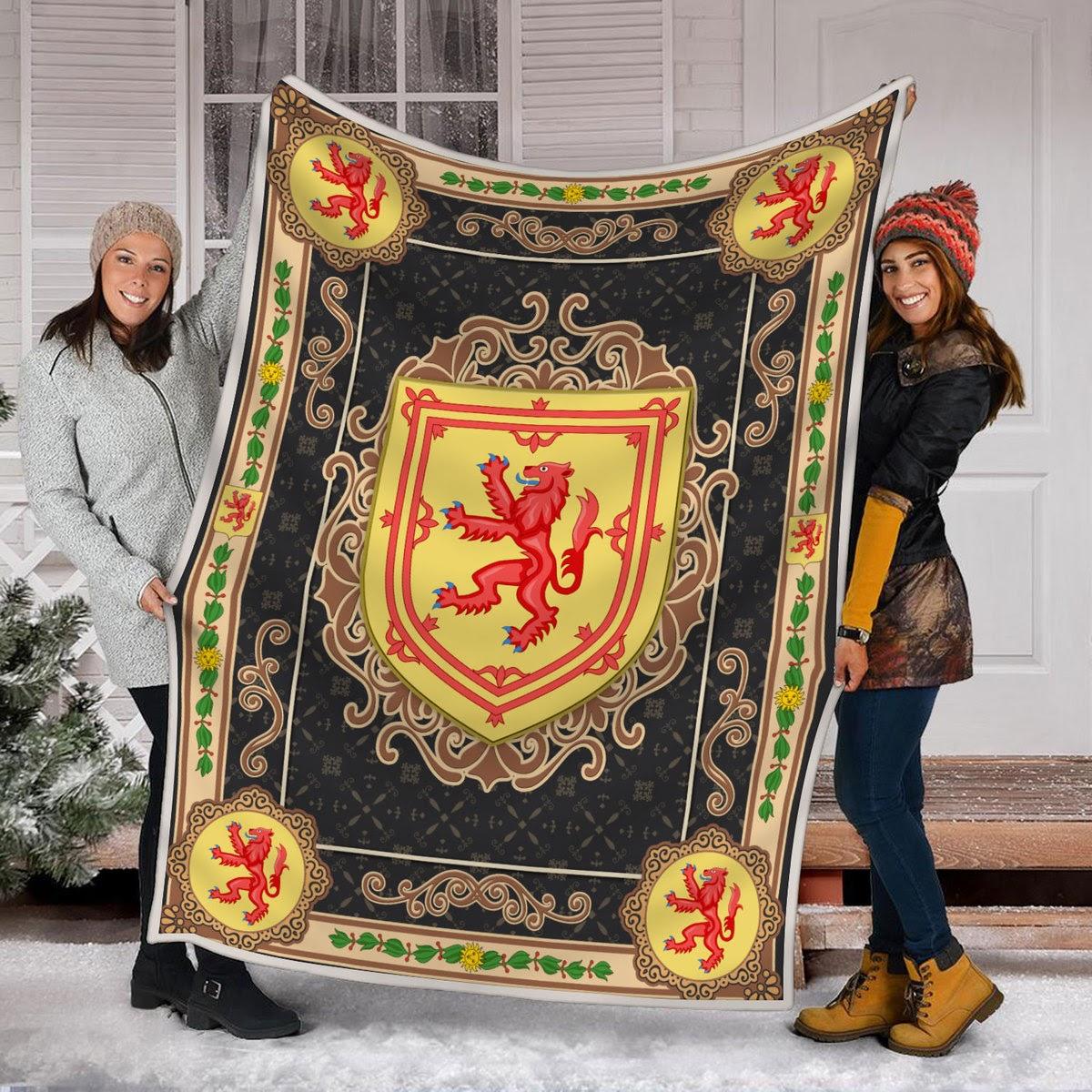 Blanket Scotland Coat Of Arms - DucG