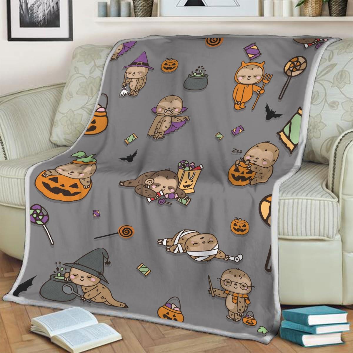 Blanket Sloth Halloween - DucG