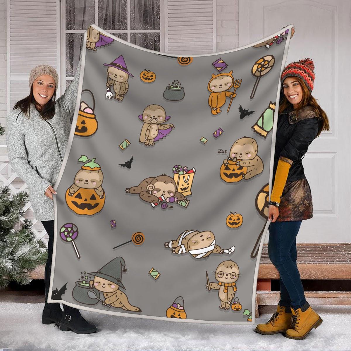 Blanket Sloth Halloween - DucG