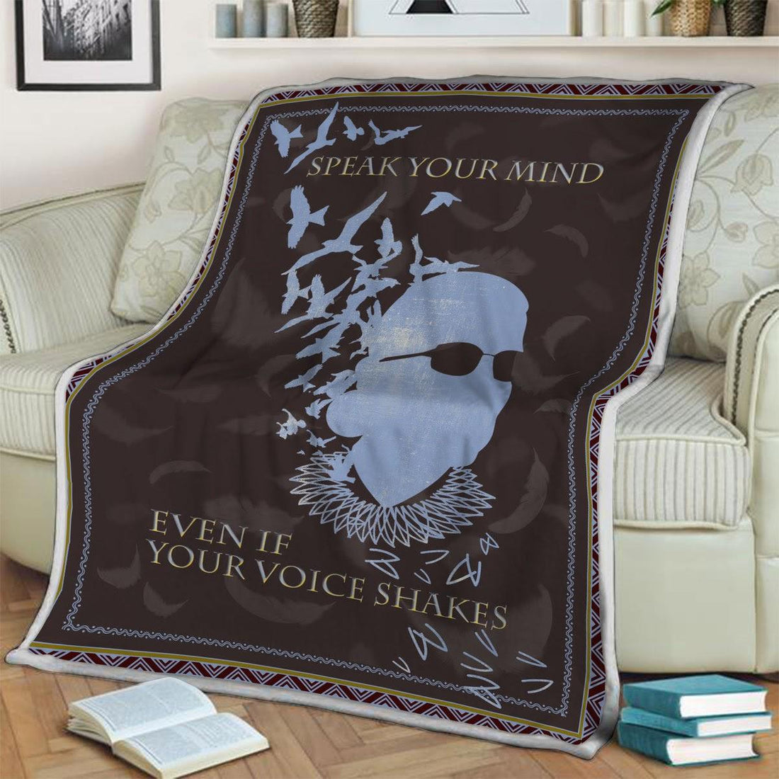 Blanket Speak Your Mind Even If Your Voice Shakes - DucG