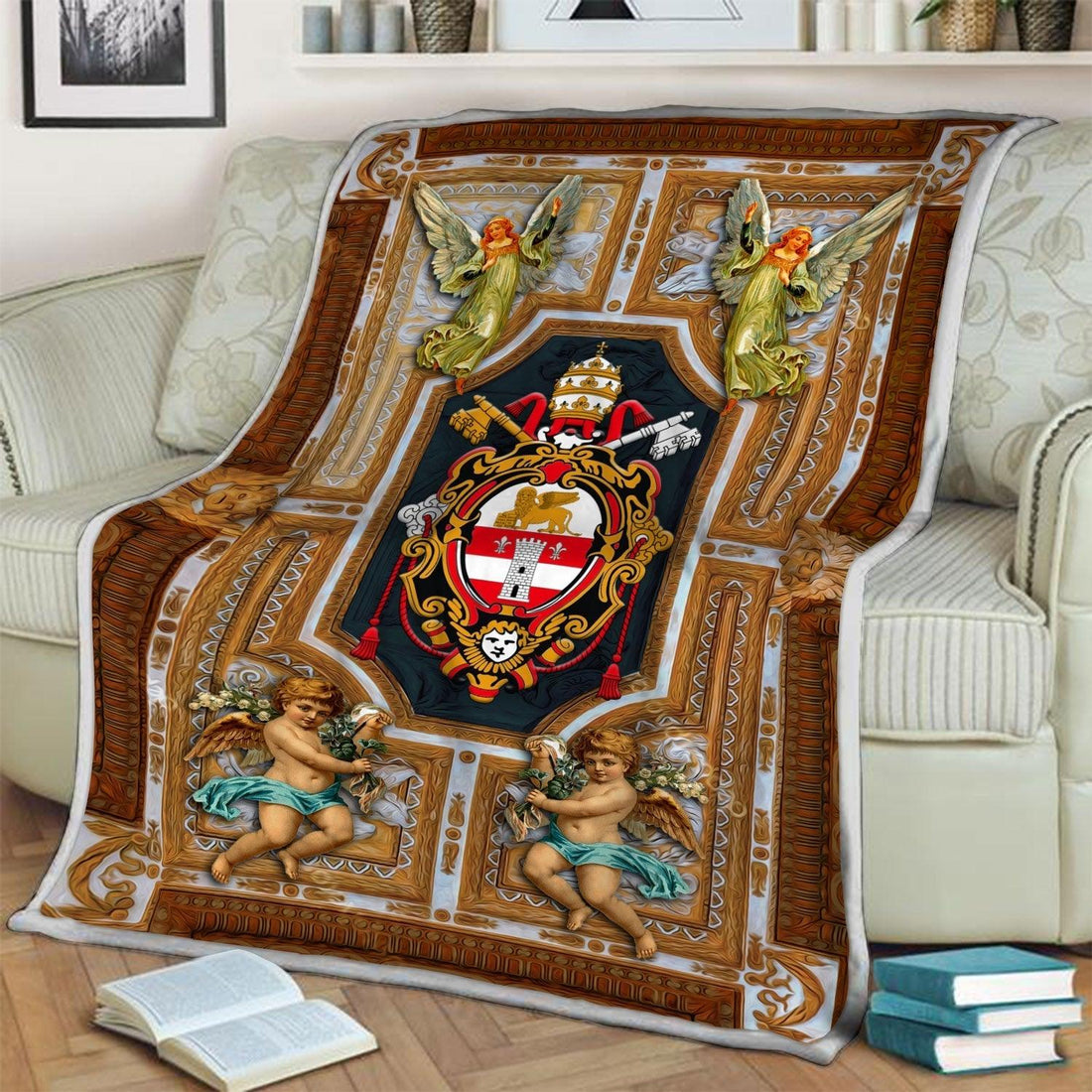 Blanket St John XXIII Coat of Arms - DucG