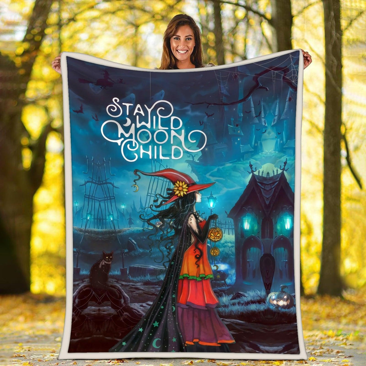 Blanket Stay Wild Moon Child - DucG