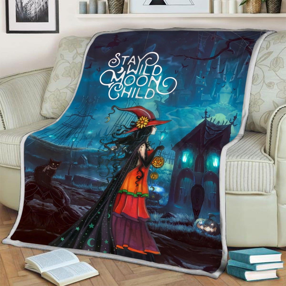 Blanket Stay Wild Moon Child - DucG
