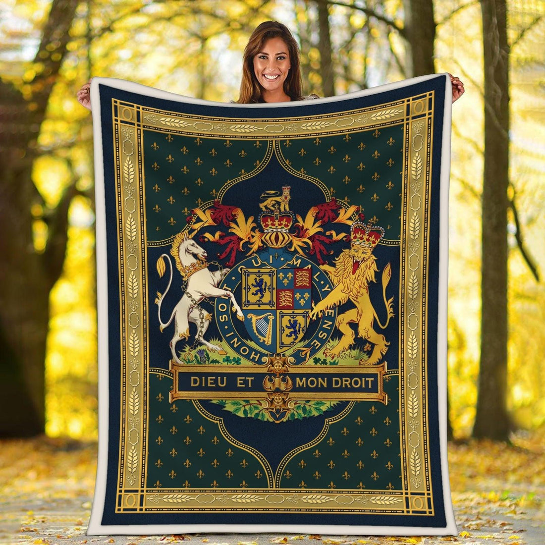 Blanket Stuart Coat of Arms - DucG
