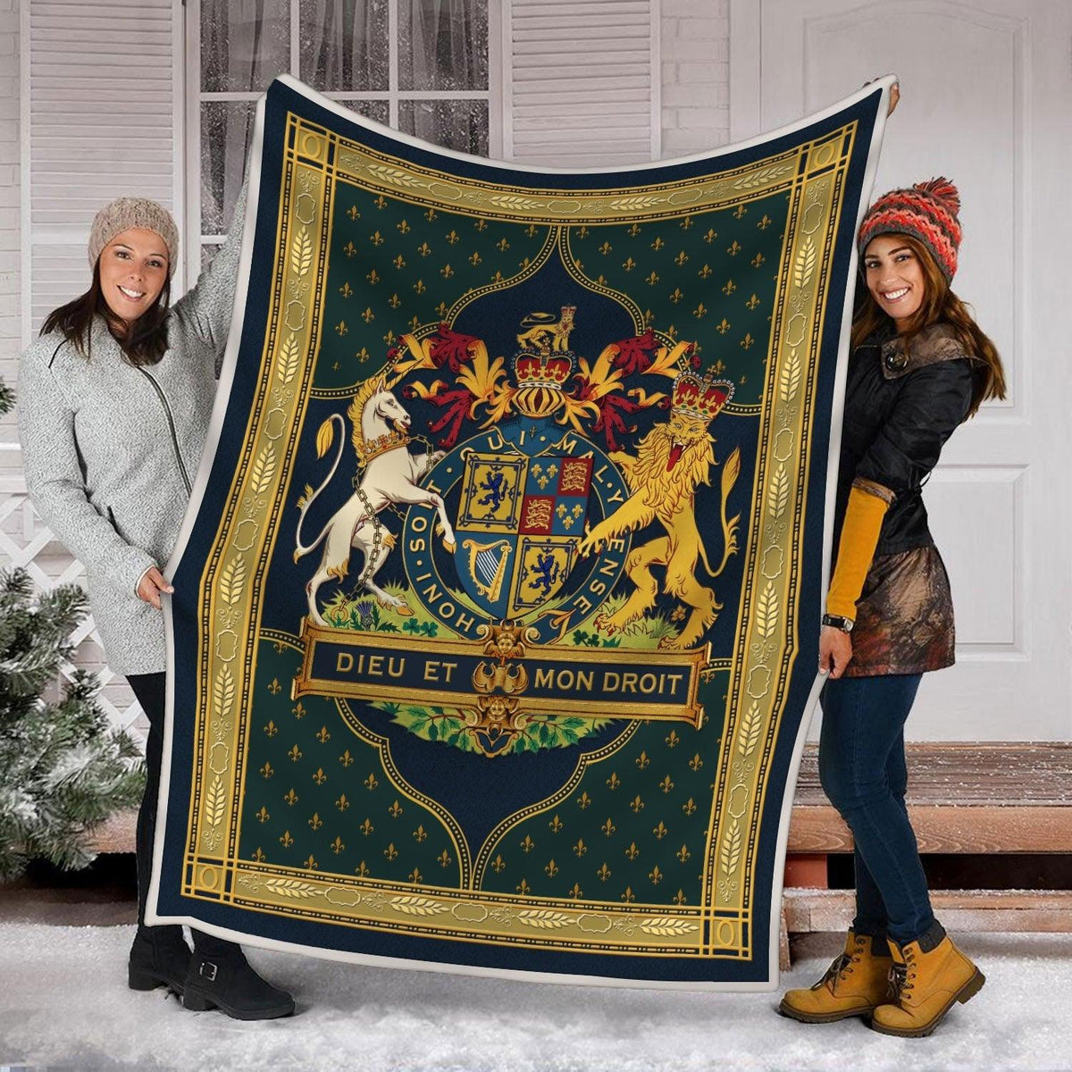Blanket Stuart Coat of Arms - DucG