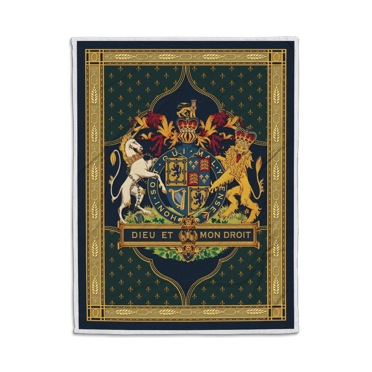 Blanket Stuart Coat of Arms - DucG