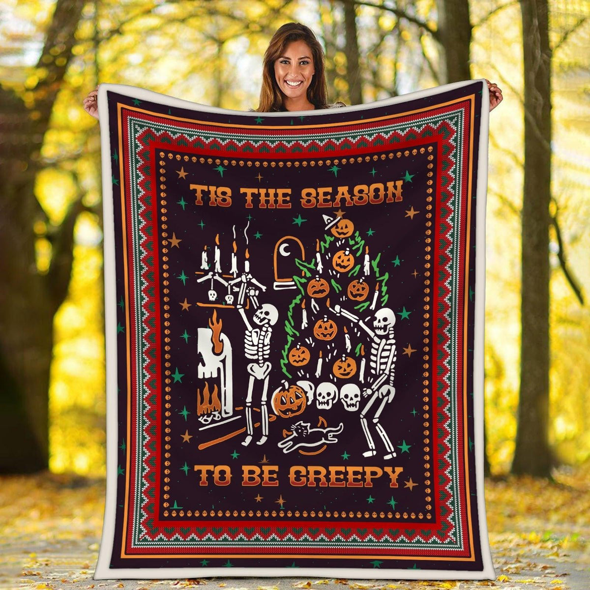 Blanket Tis The Season To Be Creepy - DucG