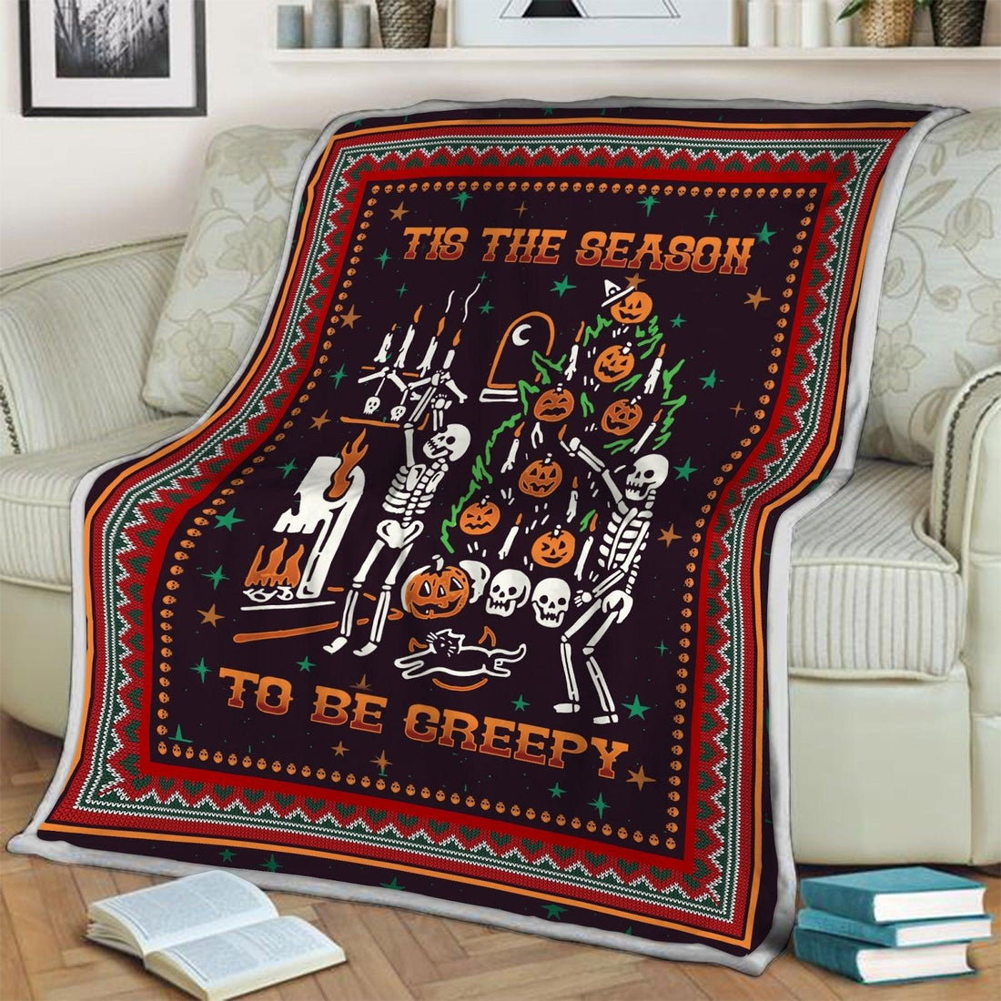 Blanket Tis The Season To Be Creepy - DucG