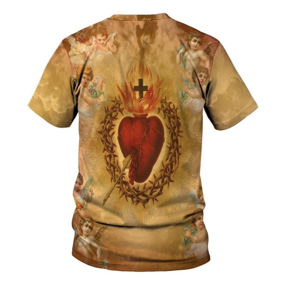 Blessed Virgin Mary & Jesus T-shirt - DucG
