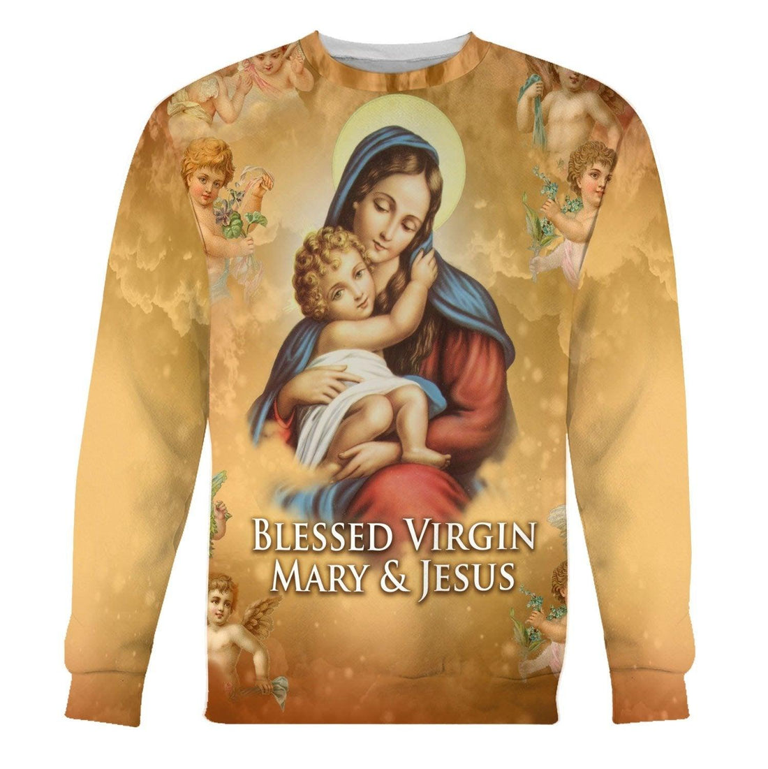 Blessed Virgin Mary & Jesus Tops - DucG