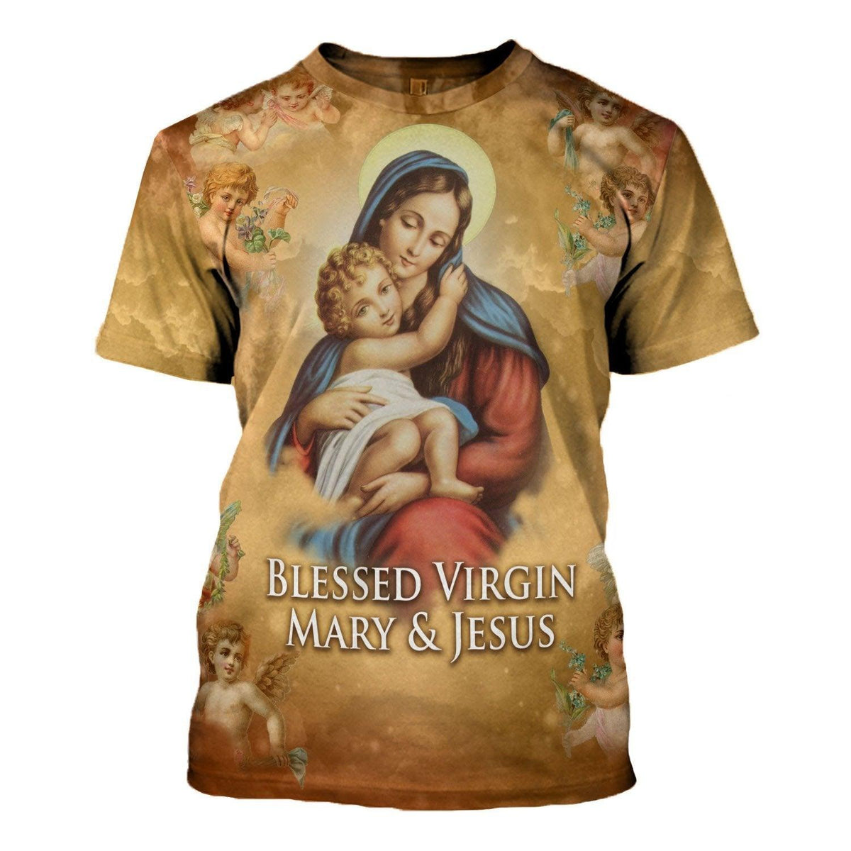 Blessed Virgin Mary & Jesus Tops - DucG