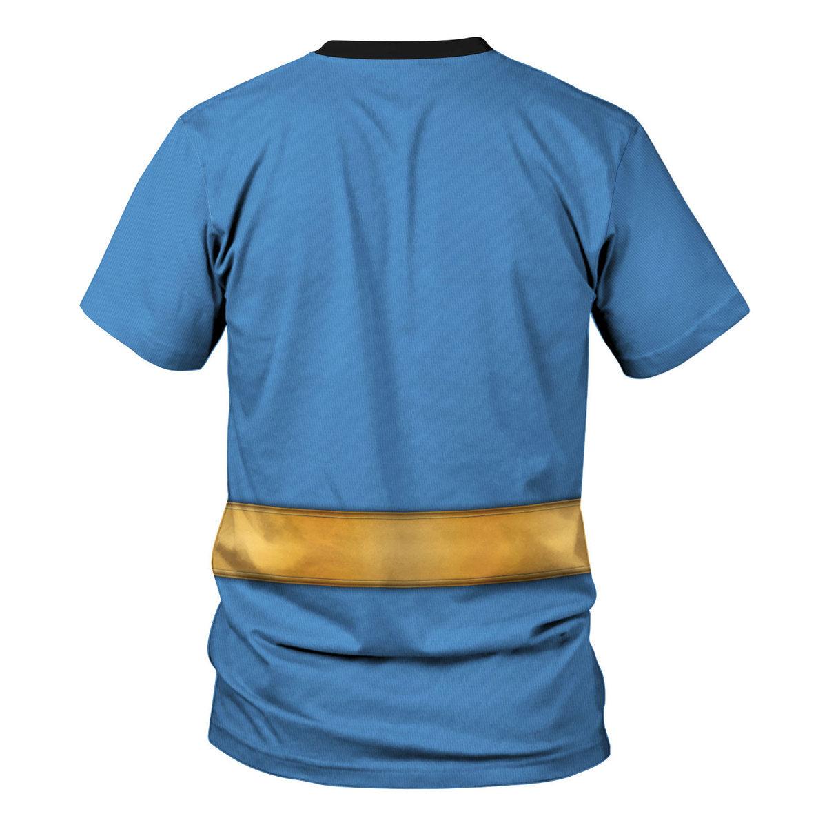 Blue Cestro Ranger Hoodies Sweatshirt T-shirt Hawaiian Sweatpants - Gearhomie.com