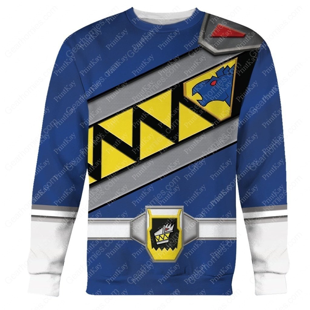 Blue Pr Dino Long Sleeves / S Pr002