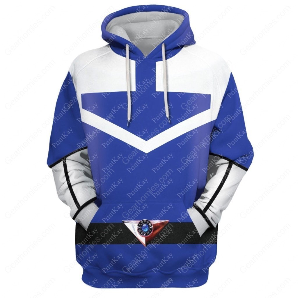 Blue Pr Time Force Hoodie / S Qm186