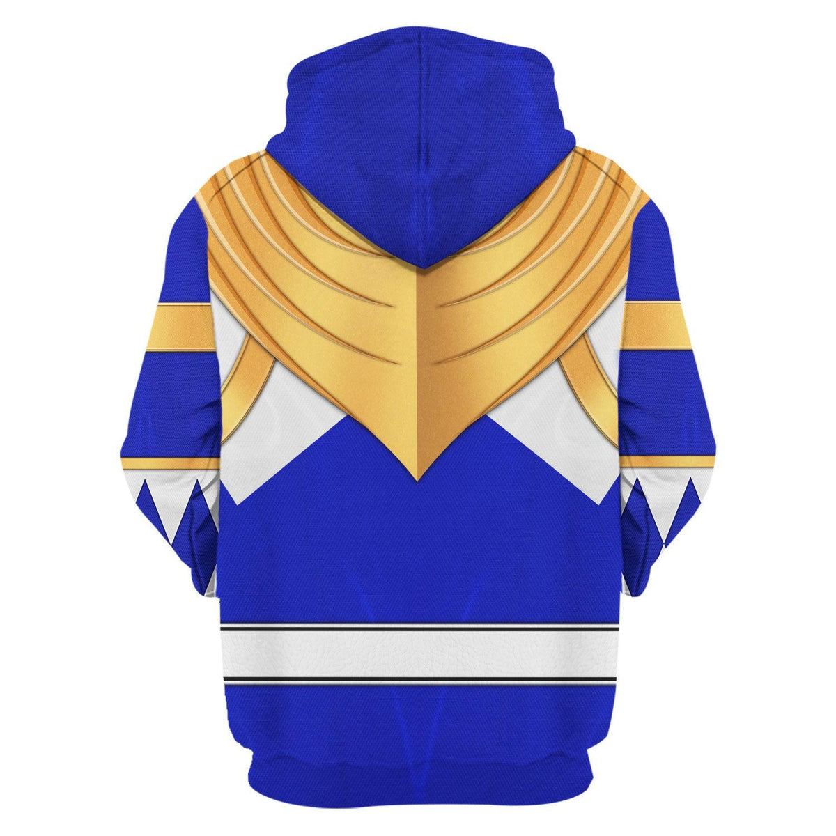 Blue Ranger Dragon Shield Hoodies Sweatshirt T-shirt Hawaiian - Gearhomie.com