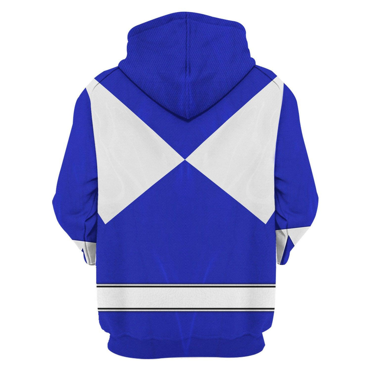 Blue Ranger Mighty Morphin Hoodies Sweatshirt T-shirt Hawaiian - Gearhomie.com