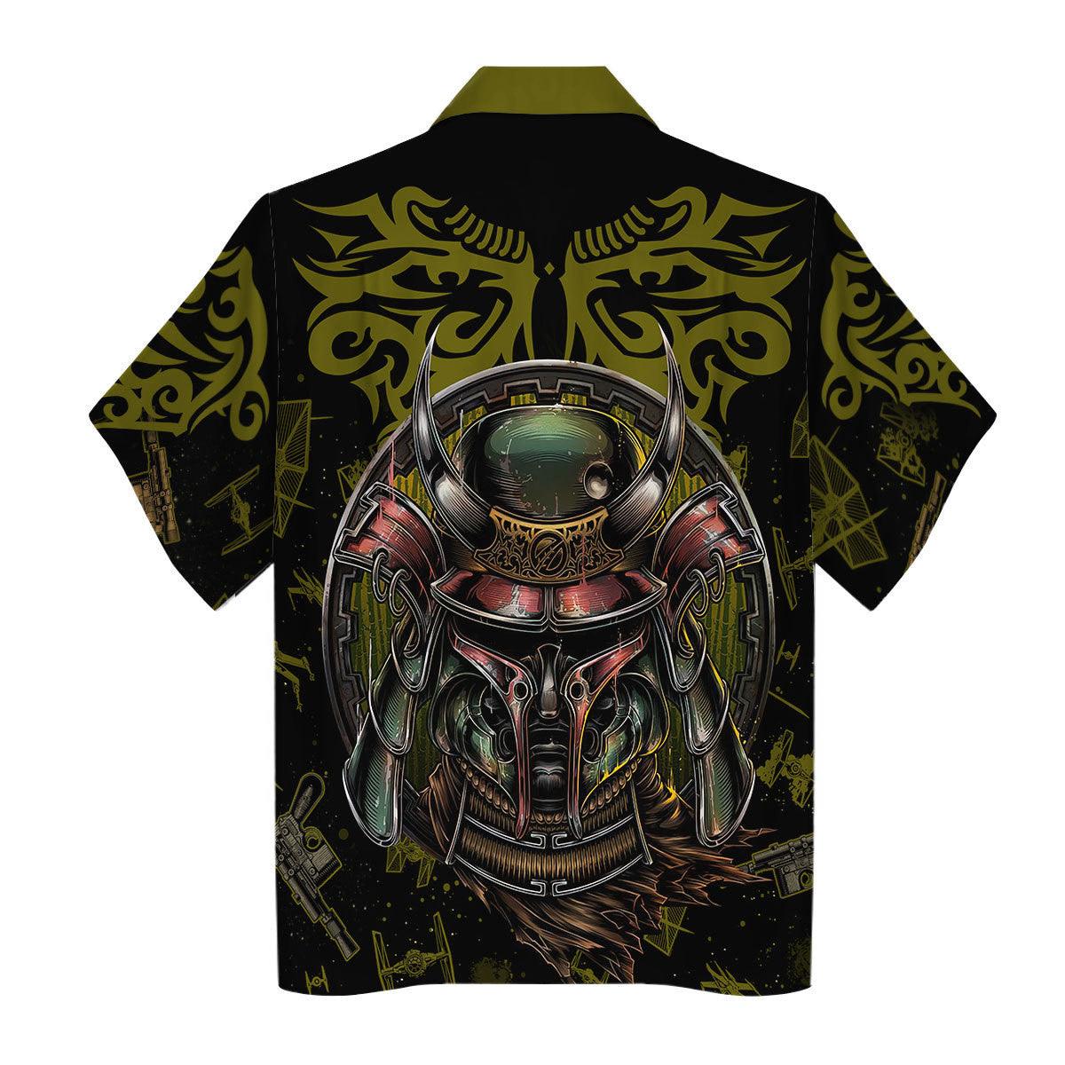 Boba Fet Samurai T-shirt Hoodie Sweatpants Apparel - Gearhomie.com