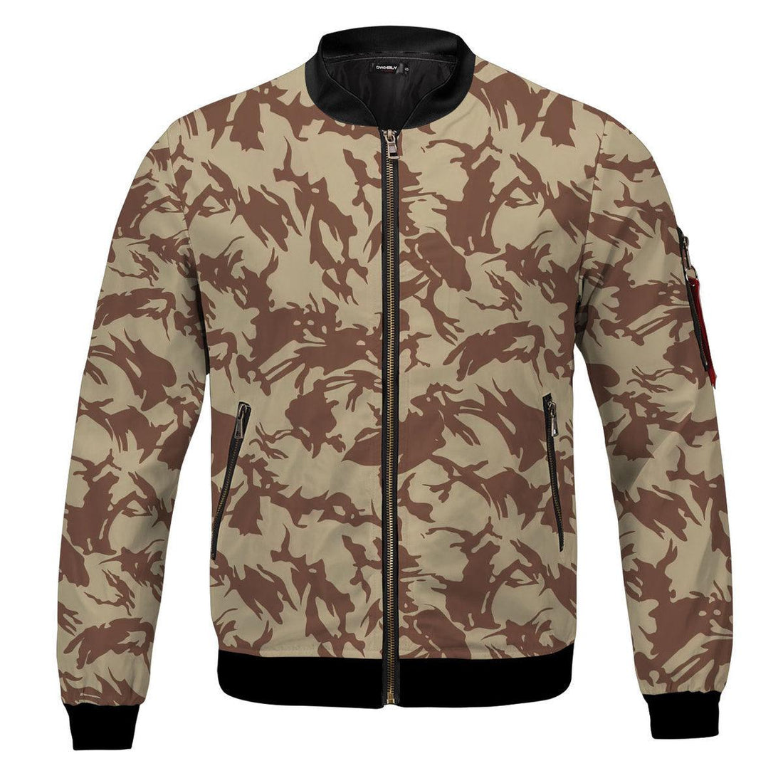 Bristish Desert (DPM) Camo Pattern Bomber Jacket - OodieGang