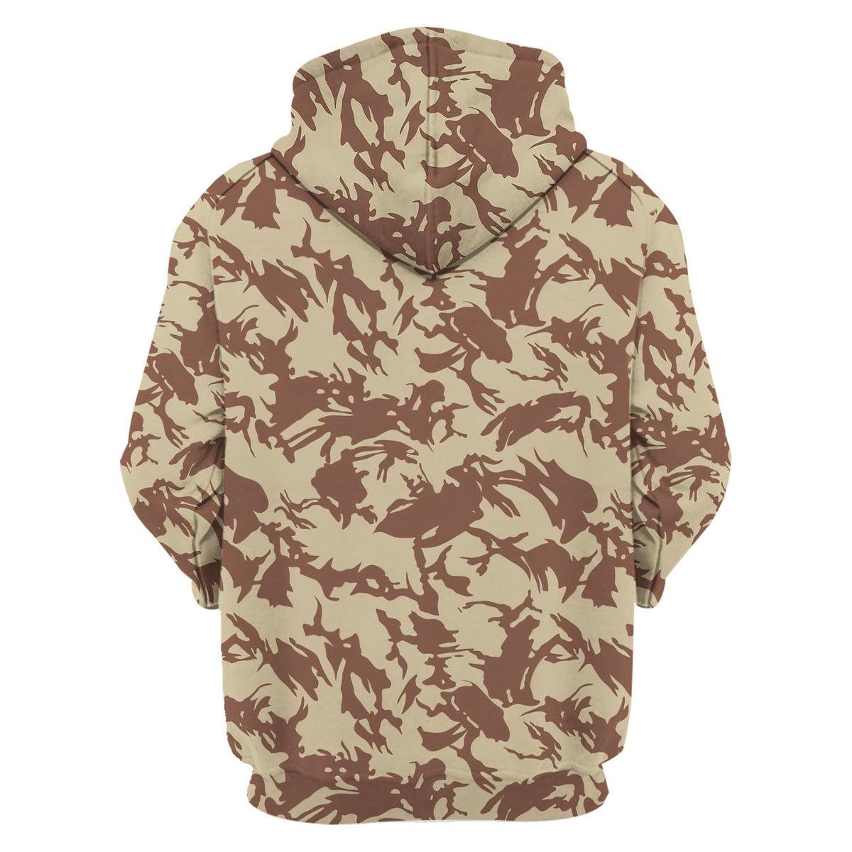 Bristish Desert (DPM) Camo Pattern - CustomsPig