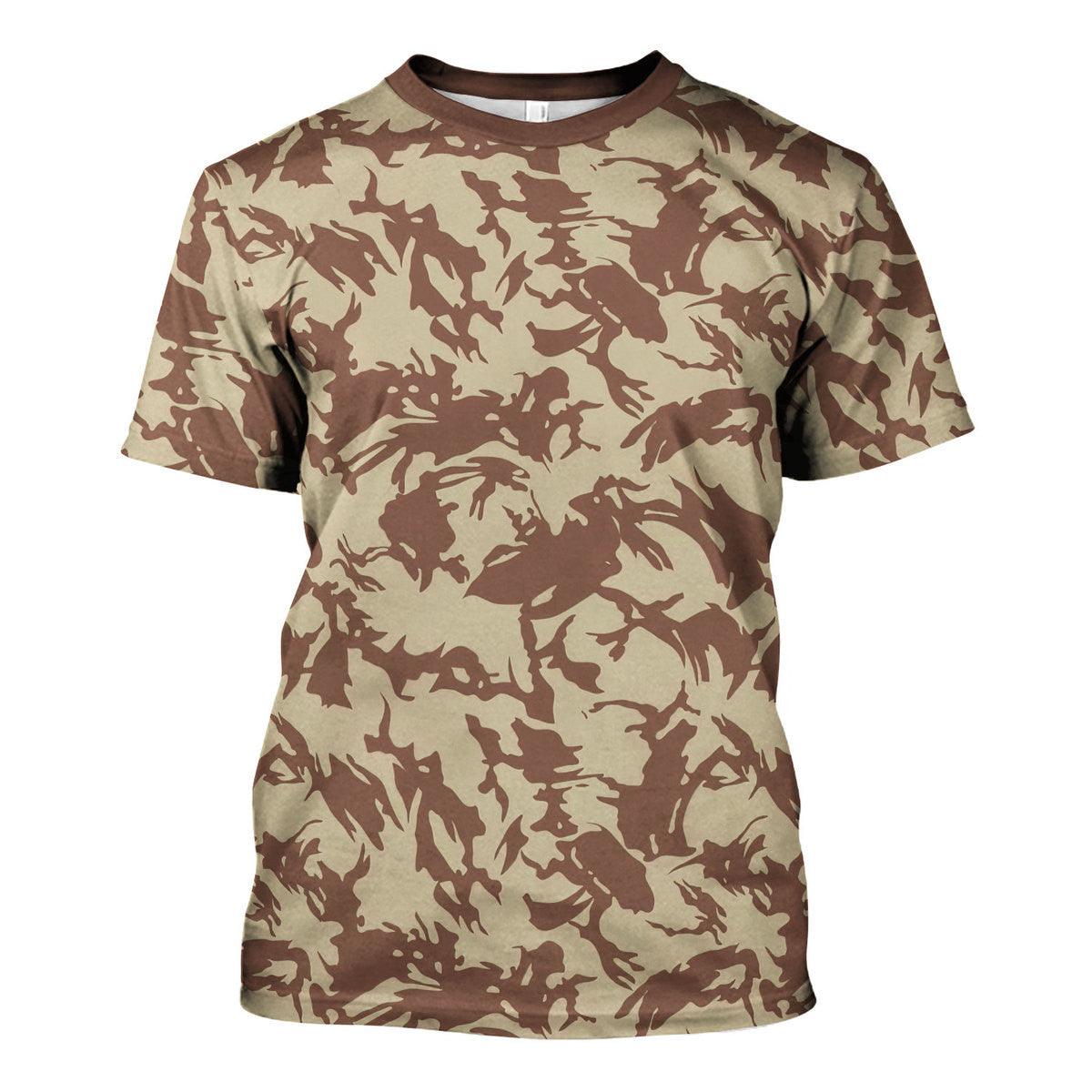 Bristish Desert (DPM) Camo Pattern - CustomsPig