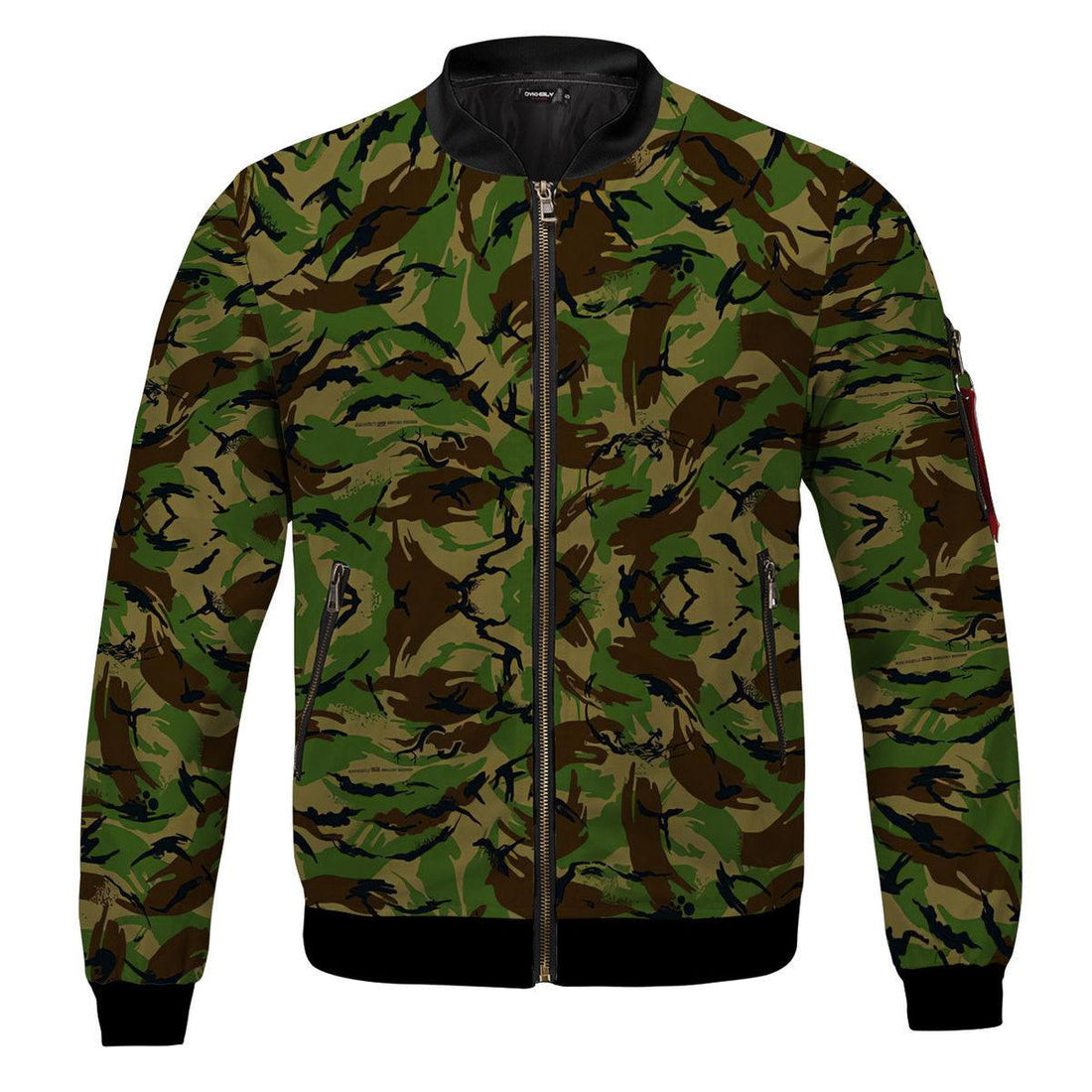Bristish Disruptive Pattern (DPM) Material British Armed Forces Bomber Jacket - OodieGang