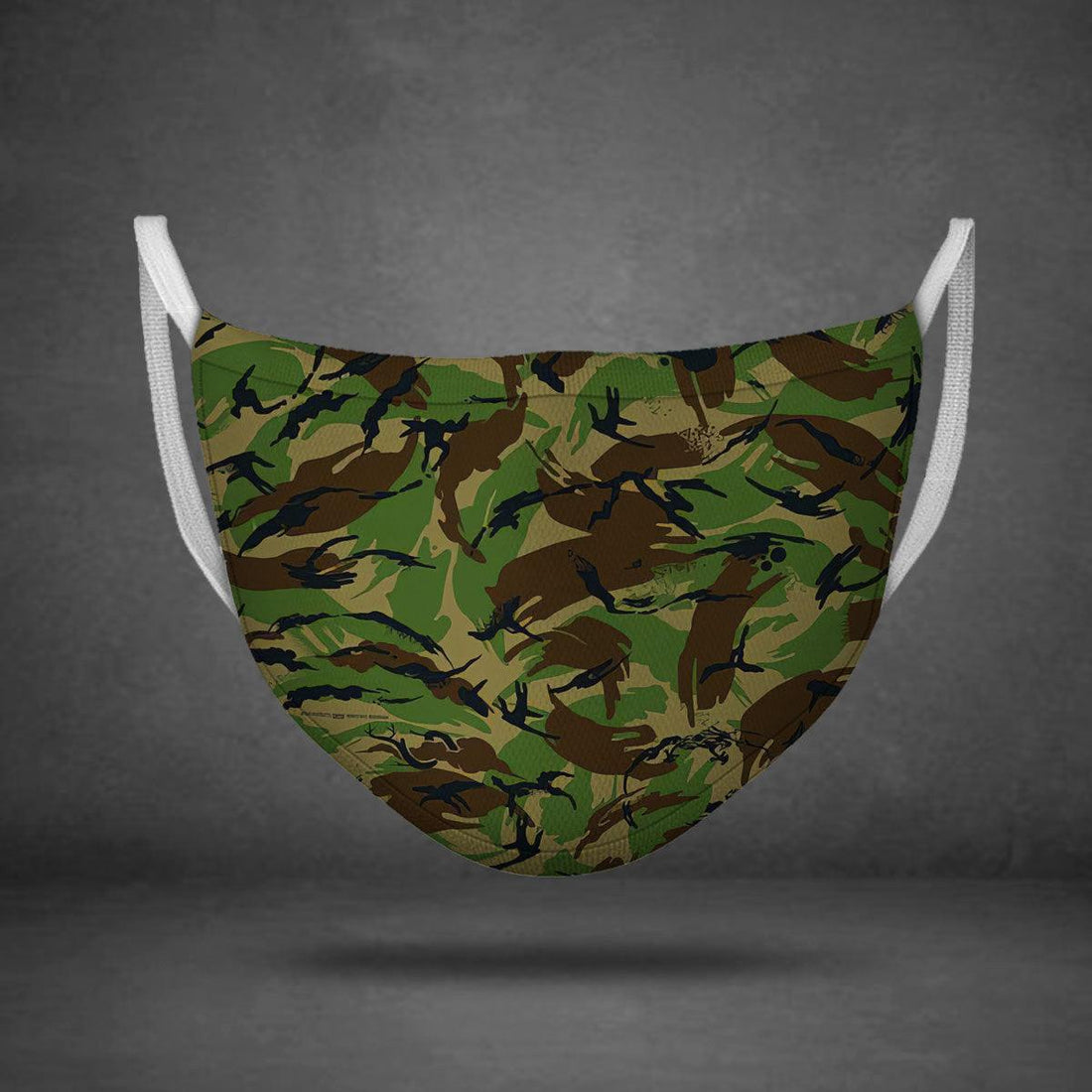 Bristish Disruptive Pattern (DPM) Material British Armed Forces Face Mask - OodieGang