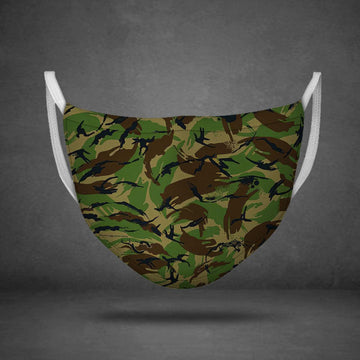 Bristish Disruptive Pattern (DPM) Material British Armed Forces Face Mask - OodieGang