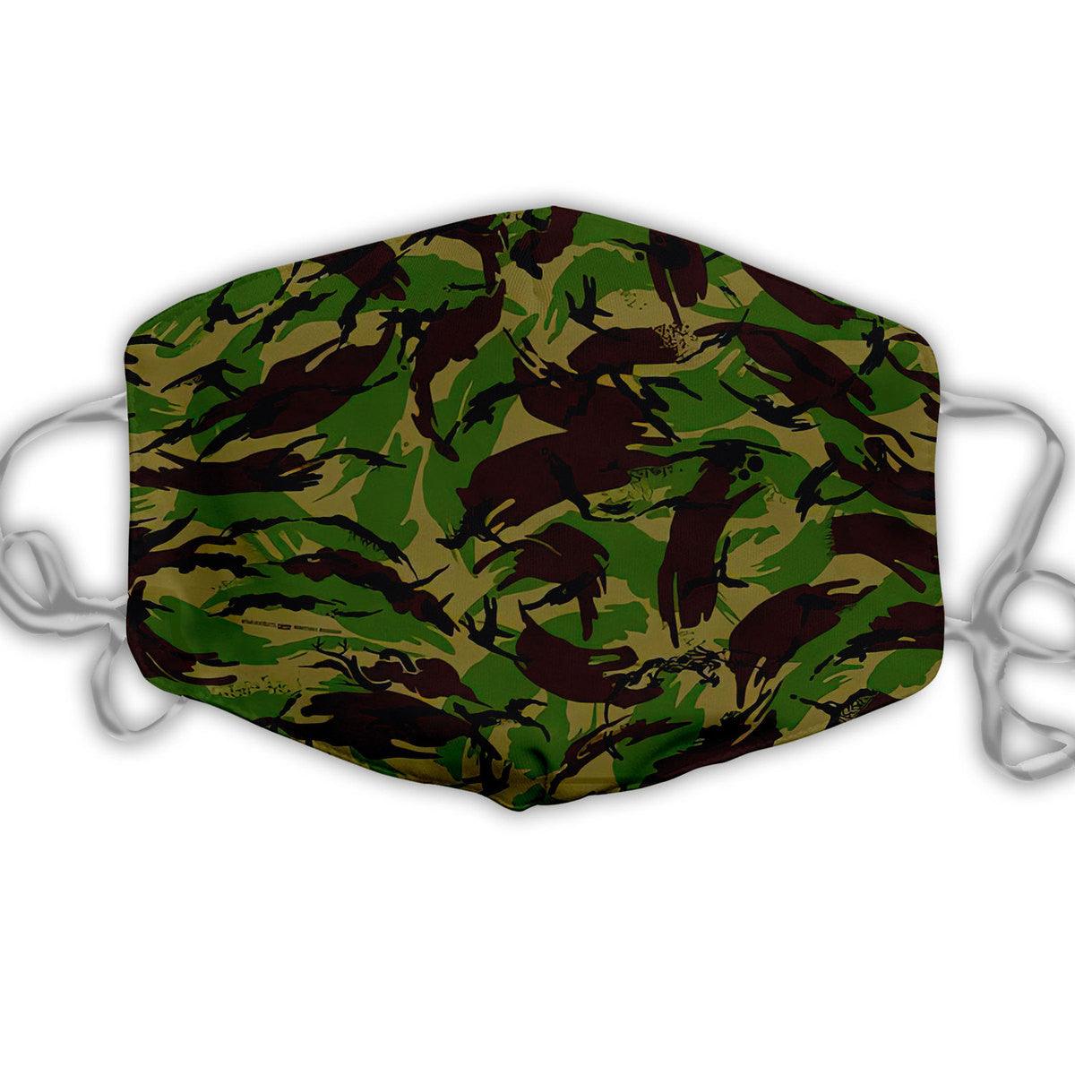 Bristish Disruptive Pattern (DPM) Material British Armed Forces Face Mask - OodieGang