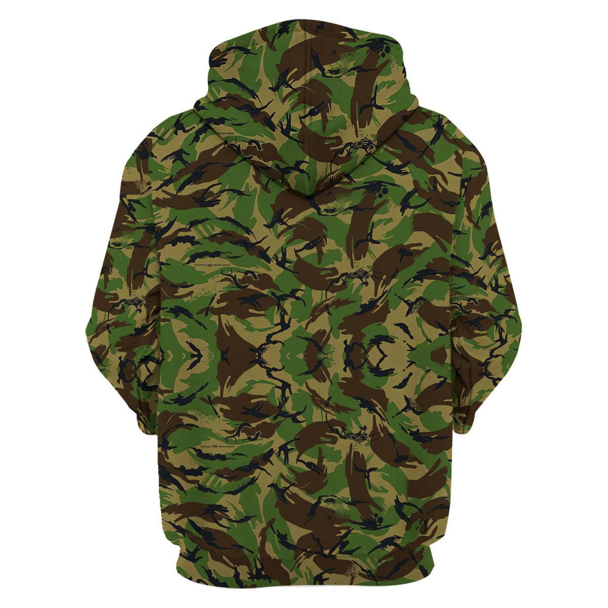 Bristish Disruptive Pattern (DPM) Material British Armed Forces - CustomsPig