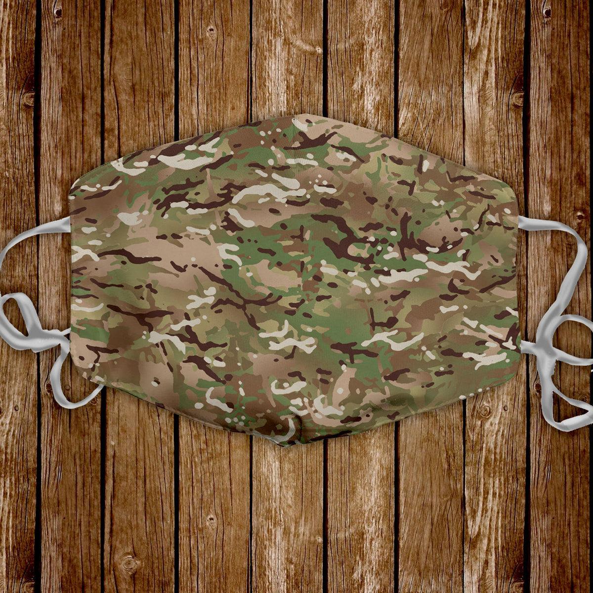 British Multi Terrain British Armed Forces Face Mask - DucG
