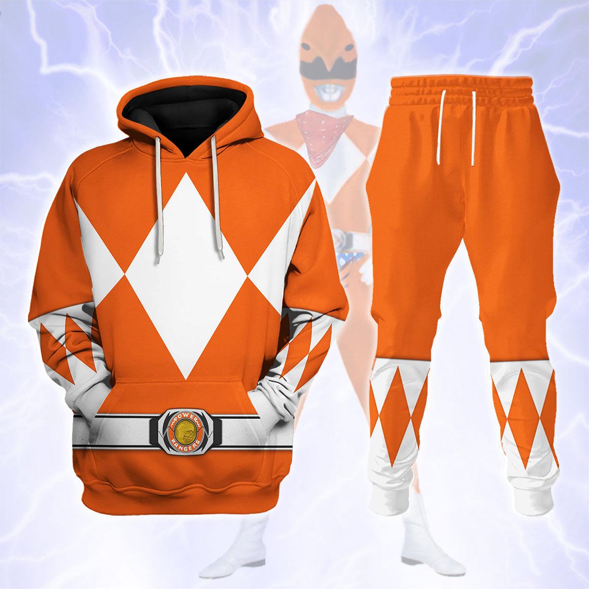 Bulk and Skull Orange Rangers Hoodies Sweatshirt T-shirt Hawaiian Sweatpants - Gearhomie.com
